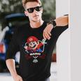 ザ・スーパーマリオギャラクシー・ムービー Mario Champion 長袖Tシャツ 彼への贈り物