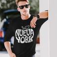 ニューヨーク Nyc ザ・ビッグ・ダイバーシブ・アップル・ラ・グラン・マンザナ 長袖Tシャツ 彼への贈り物