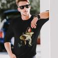 ヒエロニムス ボッシュ ディテール 地上の喜びの庭 長袖Tシャツ 彼への贈り物