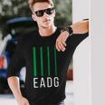 ベーシスト ベースギタリスト Eadg 4弦ギター 長袖Tシャツ 彼への贈り物
