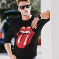 ローリングストーンズ 公式クラシックタン 長袖tシャツ 長袖Tシャツ 彼への贈り物