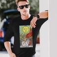 太陽のタロットカード 長袖Tシャツ 彼への贈り物