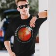 火星のオポチュニティ・ローバー オピー 宇宙探検 長袖Tシャツ 彼への贈り物