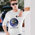 Esa 欧州宇宙機関 地球 46 億年 長袖Tシャツ 彼への贈り物
