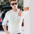 Pico Portugal レトロ ピコ ポルトガル ヴィンテージ サーフ 長袖Tシャツ 彼への贈り物