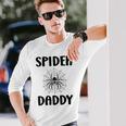 Small Cutepider Man Quotepider Daddy 長袖Tシャツ 彼への贈り物