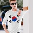 South Korea Korean National Flageoul 長袖Tシャツ 彼への贈り物