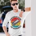 ハーモニカプレーヤー メンズ レディース ファニー ハーモニスト ハーピスト 長袖Tシャツ 彼への贈り物