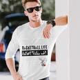 バスケットボール Basketball Life ラビット 長袖Tシャツ 彼への贈り物