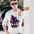 ピアノ ティー 楽器 ピアノ 長袖tシャツ 長袖Tシャツ 彼への贈り物