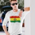 ボリビア国旗ボリビア 長袖Tシャツ 彼への贈り物