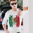 メキシコ 旗 大 国旗 メンズ レディース キッズ メキシコ 長袖Tシャツ 彼への贈り物