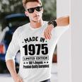 限定版 1975年 誕生日 1975年 1975年生まれ 長袖Tシャツ 彼への贈り物