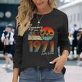 7月誕生日ギフト50年ヴィンテージ1971年生まれ。 長袖Tシャツ 彼女への贈り物