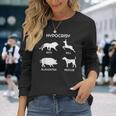 Animal Rights Hypocrisyegan 長袖Tシャツ 彼女への贈り物