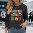 Auntie Of The Birthday Boy Melon Family Matching Long Sleeve T-Shirt Gifts for Her
