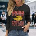 Dad Best Pizza Is My Game ピザ作り 長袖Tシャツ 彼女への贈り物