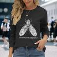 Fruit Fly Drosophila Melanogaster Forcientists 長袖Tシャツ 彼女への贈り物