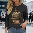 Grafico マルチカラー Chullo Peruano Machu Pichu 長袖Tシャツ 彼女への贈り物