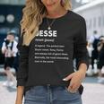 Jesse ネームシャツ 長袖Tシャツ 彼女への贈り物