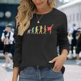 Karaté Évolution Rétro Cadeau Pour Karatéka T-shirt à manches longues Cadeaux pour elle
