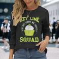 Key Lime Piequad ライム パイ ベーカー レモン フロリダパイ タルト 長袖Tシャツ 彼女への贈り物