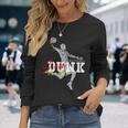 The Legend Basketballlam Dunk For The Basketball Lovers 長袖Tシャツ 彼女への贈り物