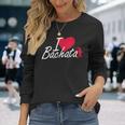 I Love Bachata Latin America ドミニカダンスレッスン 長袖Tシャツ 彼女への贈り物