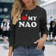 I Love My Nao アイ・ラブ・マイ・ナオ 長袖Tシャツ 彼女への贈り物