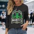 Mantis Man マンティス カマキリ 昆虫 昆虫学 男性 長袖Tシャツ 彼女への贈り物
