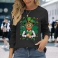 Plumber Saint Patrick's Day Irish Shamrock Plumbing Long Sleeve T-Shirt Gifts for Her