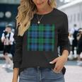 Scottish Watch Historic Tartan 長袖Tシャツ 彼女への贈り物