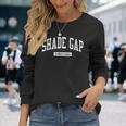 Shade Gap ペンシルバニア Pa ビンテージ アスレチック スポーツデザイン 長袖Tシャツ 彼女への贈り物