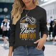Tow Trucker Is My Name Overturn Is My Game Driver Wrecker 長袖tシャツ 長袖Tシャツ 彼女への贈り物