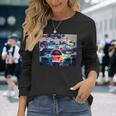 Trendy Formula One Kitty Poster 長袖Tシャツ 彼女への贈り物