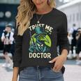 Trust Me I'm A Doctor Plague エモ スチームパンク ゴス ヒップスター 長袖Tシャツ 彼女への贈り物
