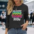 Und Tschüss Grundschule Geschafft Grundschule Abschluss 2026 Langarmshirts Geschenke für Sie