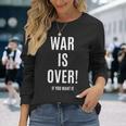 War Is Over If You Want It 長袖tシャツ 長袖Tシャツ 彼女への贈り物