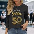We Golden Together 50年 結婚50周年記念 結婚記念日 長袖Tシャツ 彼女への贈り物