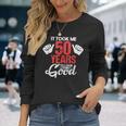 この素敵な50歳の誕生日を面白く見せるのに50年かかりました 長袖Tシャツ 彼女への贈り物