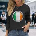 アイルランド語のためのアイルランドの旗 アイルランドの旗のデザイン アイルランドの旗 長袖Tシャツ 彼女への贈り物