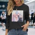 アニメ少女 姉オタク 長袖tシャツ 長袖Tシャツ 彼女への贈り物