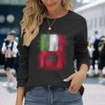 アルバニアのイタリアの愛-アルバニアとイタリア 長袖tシャツ 長袖Tシャツ 彼女への贈り物
