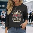 イギリス飲酒チーム ファニーパーティー 英国ビールフェスト 長袖Tシャツ 彼女への贈り物