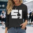 エリア51 エイリアンの恋人 Ufo ハンター 地球外 長袖Tシャツ 彼女への贈り物