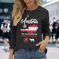 オーストリアのカンガルーなし オーストリアのカンガルーなし 長袖tシャツ 長袖Tシャツ 彼女への贈り物