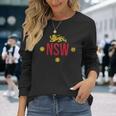 サウスウェールズ Nsw ライオンフラッグ オーストラリア 長袖Tシャツ 彼女への贈り物