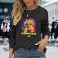 ザ・スーパーマリオギャラクシー・ムービー Cool Bowser 長袖Tシャツ 彼女への贈り物