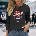 ザ・スーパーマリオギャラクシー・ムービー Mario Champion 長袖Tシャツ 彼女への贈り物