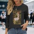 ジョン・ウィリアム ウォーターハウス オフィーリア 絵画 長袖Tシャツ 彼女への贈り物